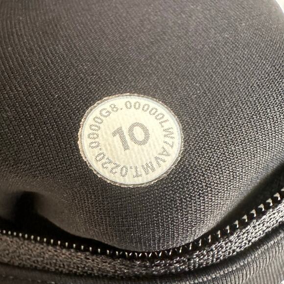 Lululemon Speed Up Short Long Updated Fit Velocity Mesh Island Mist Black 10 - Picture 8 of 8